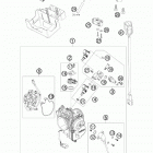 690 DUKE ENGINE Корпус Дросселя