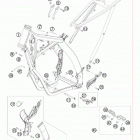 250 XC USA CHASSIS Рама