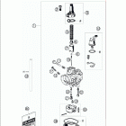 50SX Jr engine 09 Карбюратор