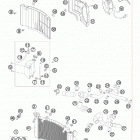 990 ADVENTURE  ENGINE Система охлаждения