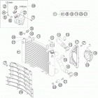 690 DUKE ENGINE Система охлаждения