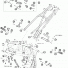690 DUKE CHASSIS ORG Рама