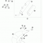 300 XC-W USA CHASSIS Глушитель