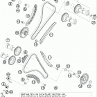1190 RC8 USA ENGINE Газо-распределительный механизм