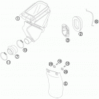 65 SX Фильтр воздушный