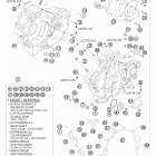 990 ADVENTURE USA ENGINE Картер двигателя