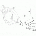 250 XC USA CHASSIS Подножки