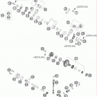 300 EXC-E EU-US ENGINE Глушитель