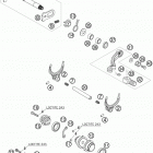 450 SX-F Механизм переключения
