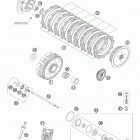 450 SX-F Сцепление