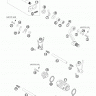 450 EXC-R USA ENGINE Механизм переключения