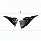 250 XC-W USA CHASSIS Наклейки