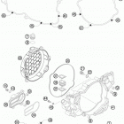 250 SX Кожух сцепления