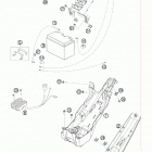 1190 RC 8 ORANGE 08 / PS 09 CHASSIS АКБ