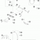 450 EXC-R USA CHASSIS Панель инструментов