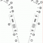 505 SX-F ENGINE Клапана