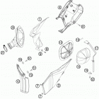 505 XC-F USA CHASSIS Воздушный фильтр