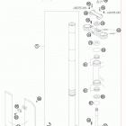 105 XC USA CHASSIS Передняя вилка