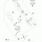 990 ADVENTURE ORANGE ABS USA CHASSIS Насос топливный