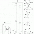 250 SX GabelbrÃ?cke pos  teilenr