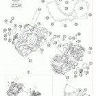 1190 RC8 USA ENGINE Картер двигателя