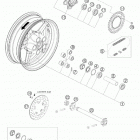 1190 RC 8 ORANGE 08 / PS 09 CHASSIS Заднее колесо