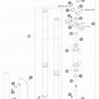 85 SX 19/16 CHASSIS Передняя вилка