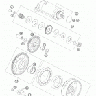 1190 RC8 USA ENGINE Электрический стартер