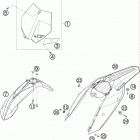 200 XC USA CHASSIS Обтекатель , крылья