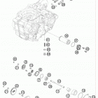 450 EXC-R USA ENGINE Масляная система