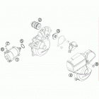 300 EXC-E EU-US ENGINE Электрический стартер