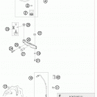 250 XCF-W USA CHASSIS Панель инструментов