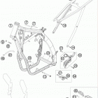 450 XCR-W USA CHASSIS Рама