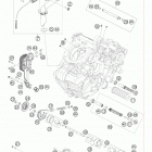 1190 RC8 USA ENGINE Масляная система