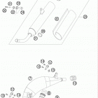125 SX Глушитель