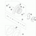 50 MINI ADVENTURE CHASSIS Переднее колесо