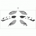 690 SMC USA CHASSIS Наклейки