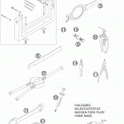 85 SX ENGINE Специальный инструмент
