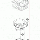 450 EXC-R USA ENGINE Цилиндр