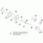 990 SUPERDUKE USA ENGINE Балансирный вал