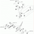 1190 RC 8 ORANGE 08 / PS 09 CHASSIS Тормозной цилиндр задний