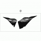 200 XC USA CHASSIS Наклейки