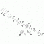 200 XC USA ENGINE Кик стартер