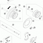 50 SX JUNIOR USA Заднее колесо