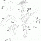 50 MINI ADVENTURE CHASSIS Обтекатель , крылья