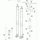 65 SX Передняя вилка