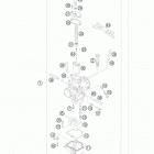 85 SX ENGINE Карбюратор