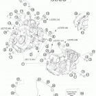 690 SMC USA ENGINE Картер двигателя