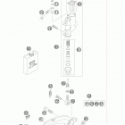 85 SX 17/14 CHASSIS Тормозной цилиндр задний