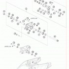 1190 RC 8 ORANGE 08 / PS 09 CHASSIS Соединение рычагов